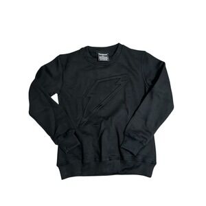 Gatorade Embossed Logo Crewneck Sweatshirt Black Women's Size Small